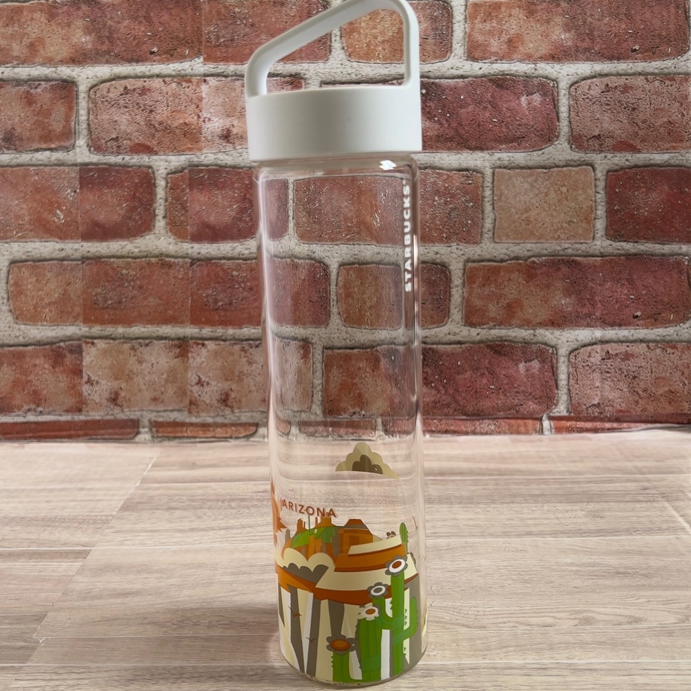 Starbucks Arizona 18.5oz Glass Tumbler - 2016 “You Are Here” Collection